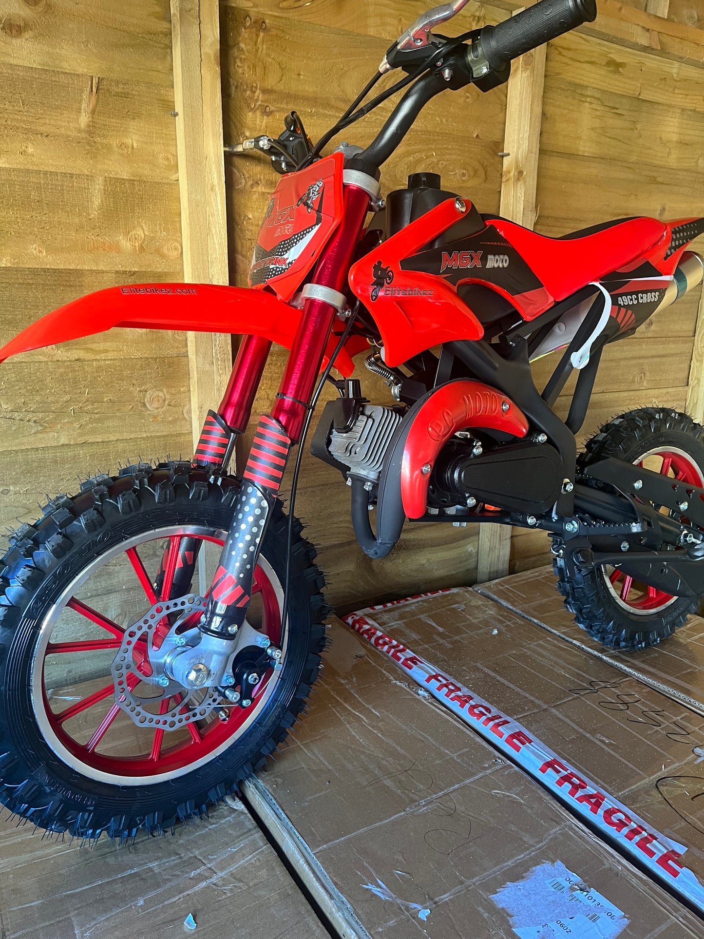 Children’s 49cc 2 stroke dirt bikes