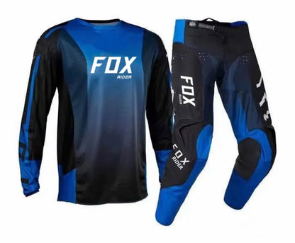 Enduro blue top and pants 