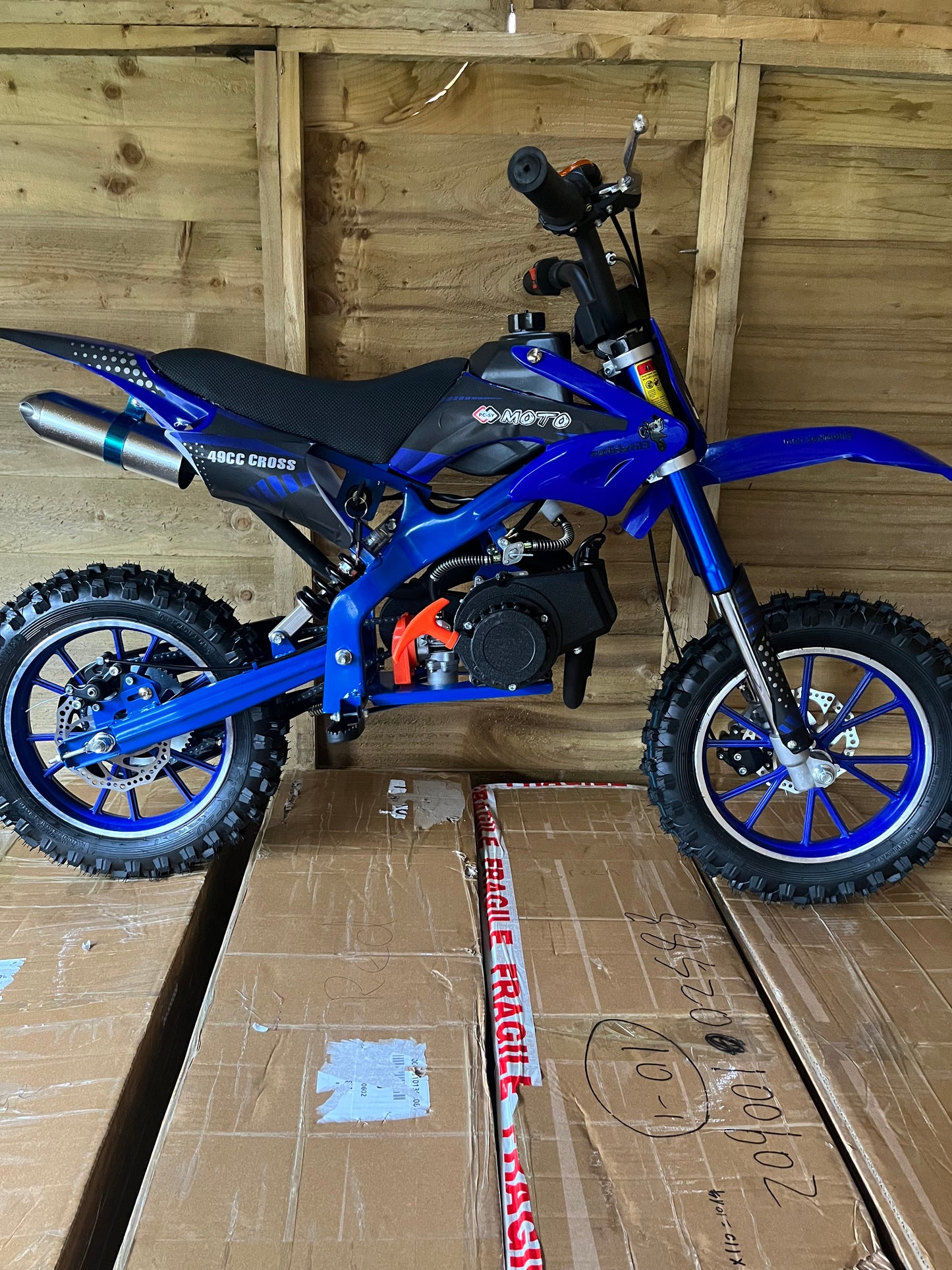 Children’s 49cc 2 stroke dirt bikes