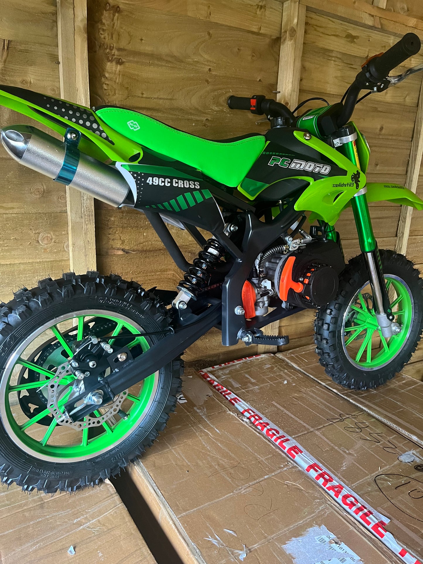 Children’s 49cc 2 stroke dirt bikes