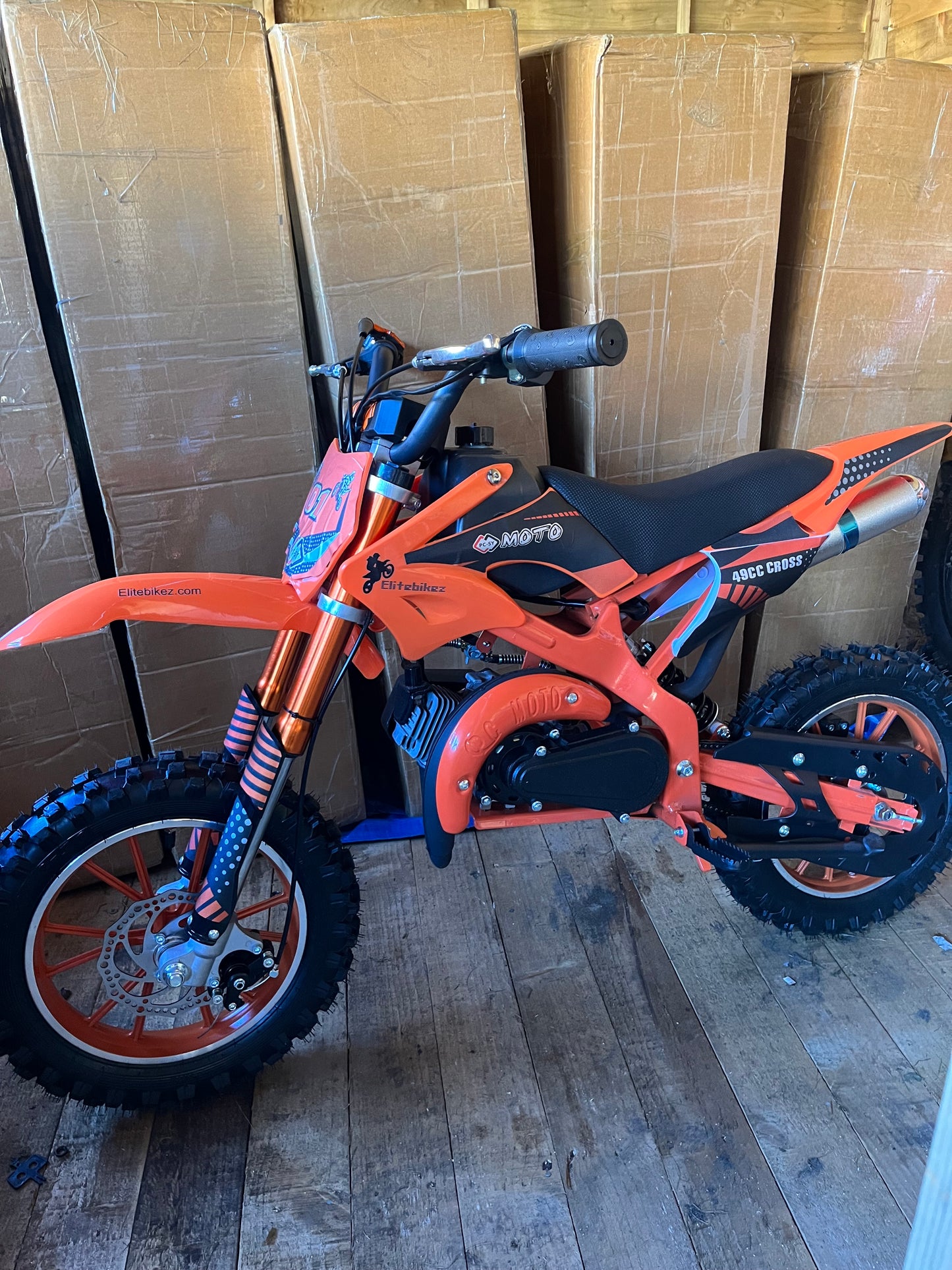 Children’s 49cc 2 stroke dirt bikes