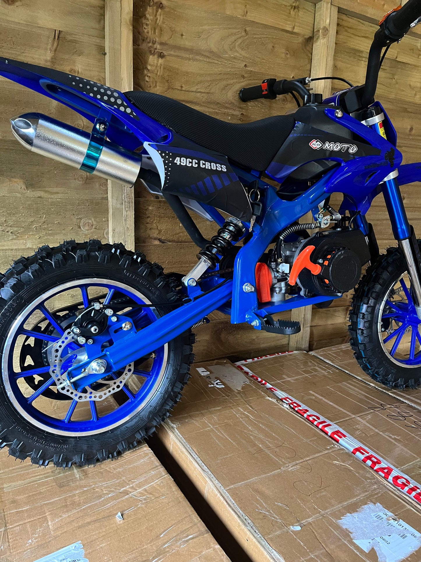 Children’s 49cc 2 stroke dirt bikes