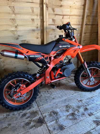 Children’s 49cc 2 stroke dirt bikes