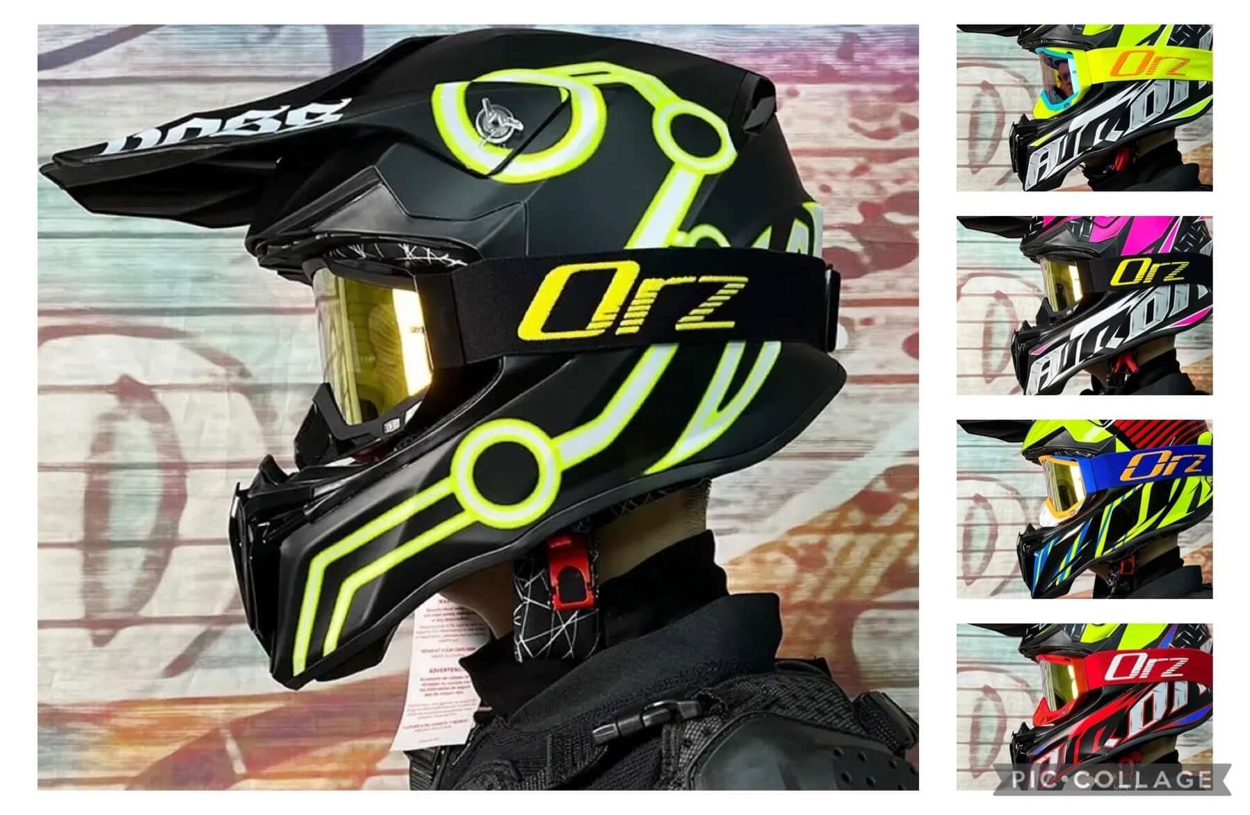 Motocross helmet