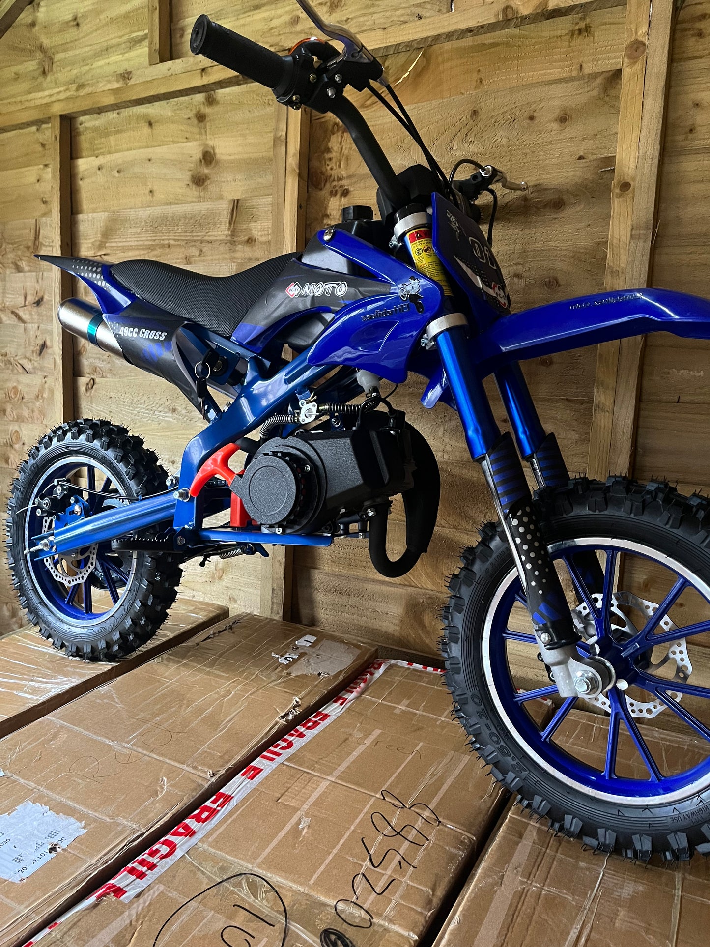 Children’s 49cc 2 stroke dirt bikes